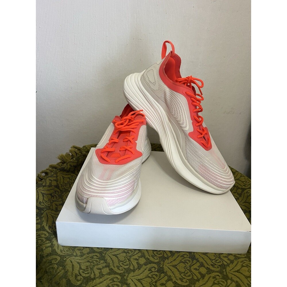 APL Streamline Men's Running Shoes Size 10.5 In Pristine Impulse Red White